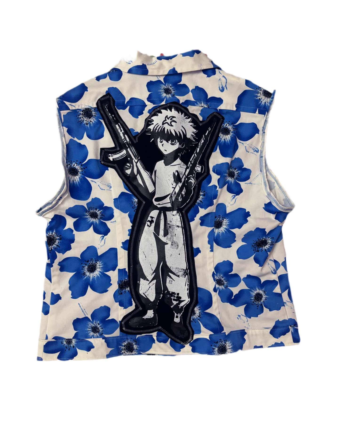 FLORAL PUNK VEST