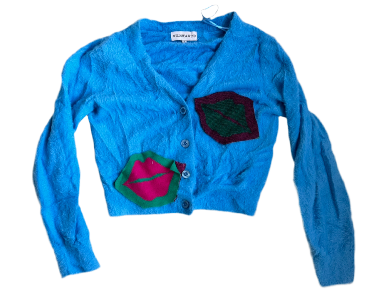 GIRL LOVE REVOLUTION FUZZY CARDIGAN —NYFW