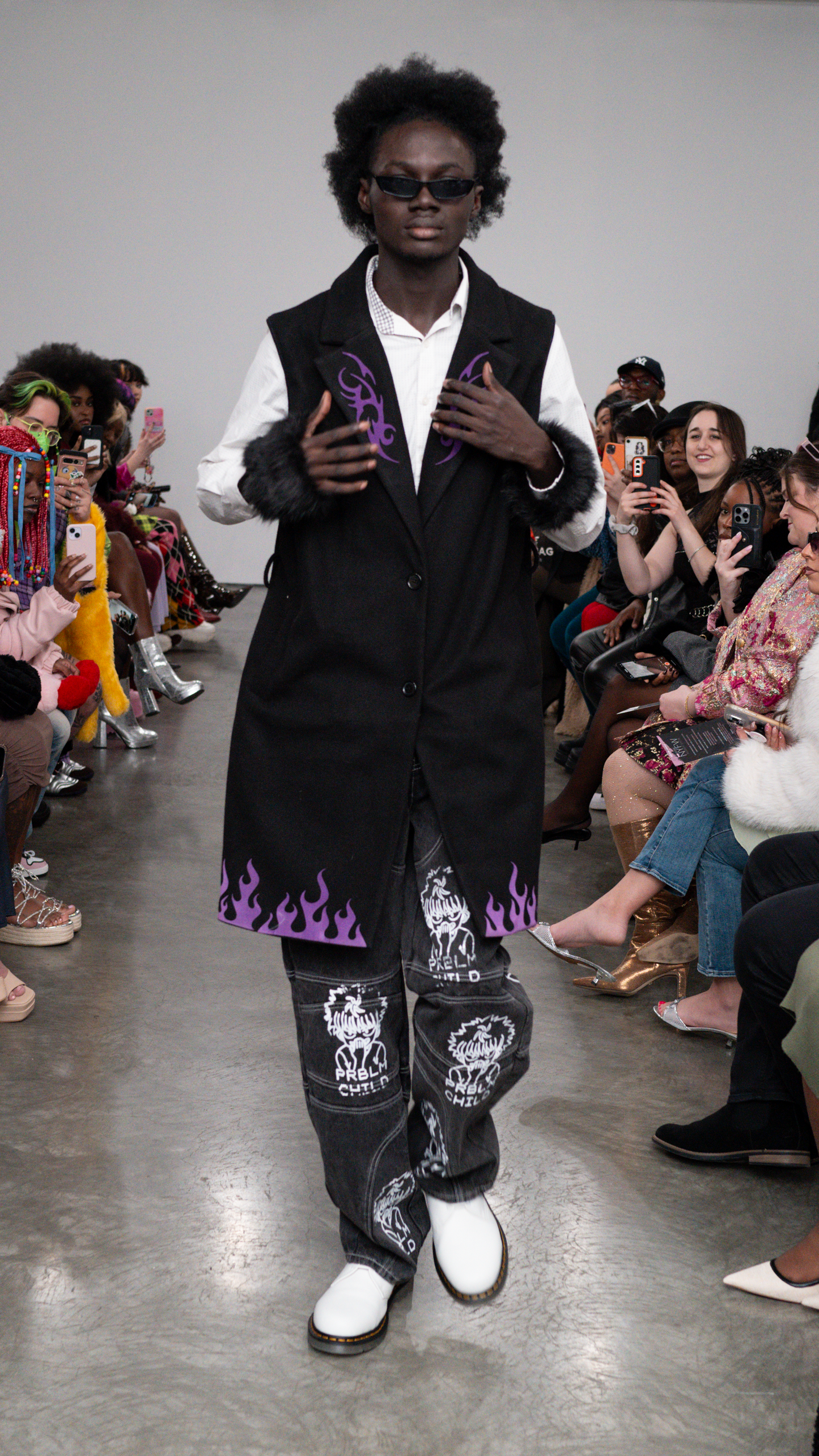 ORIGINAL EMO KING PEA-VEST TRENCH