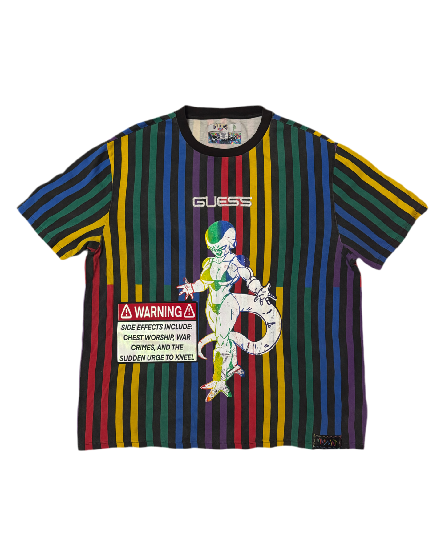 FRIEZA’s FINAL FORM TEE —VINTAGE GUESS RAINBOW