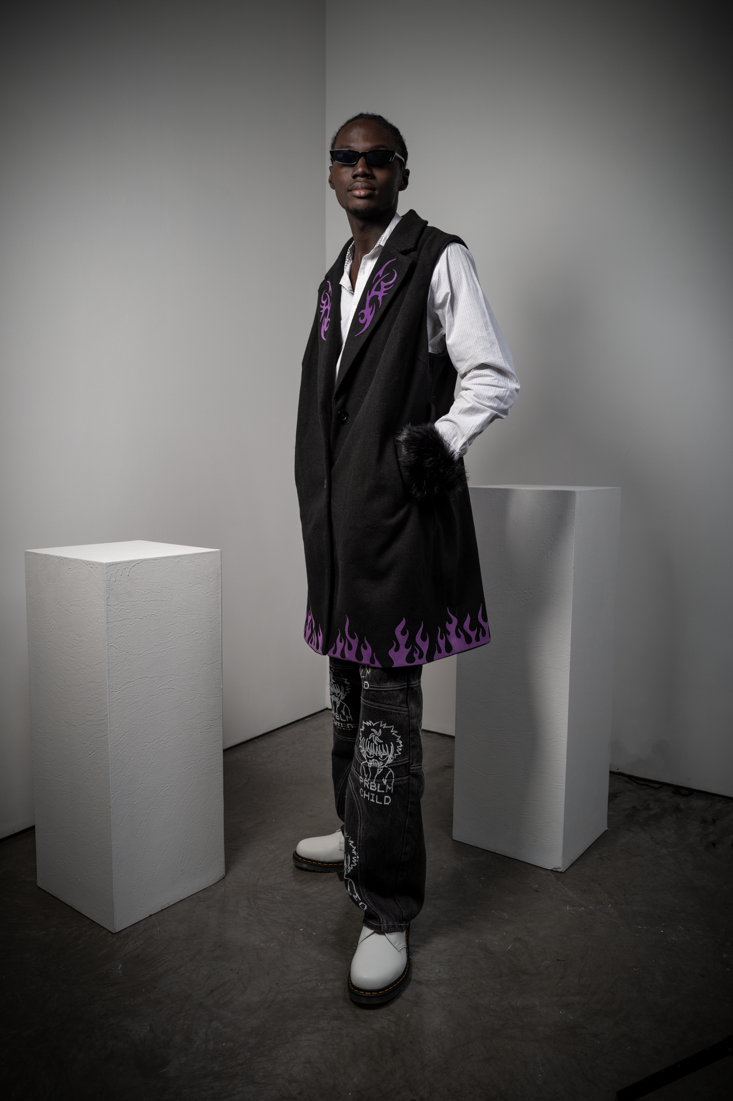ORIGINAL EMO KING PEA-VEST TRENCH
