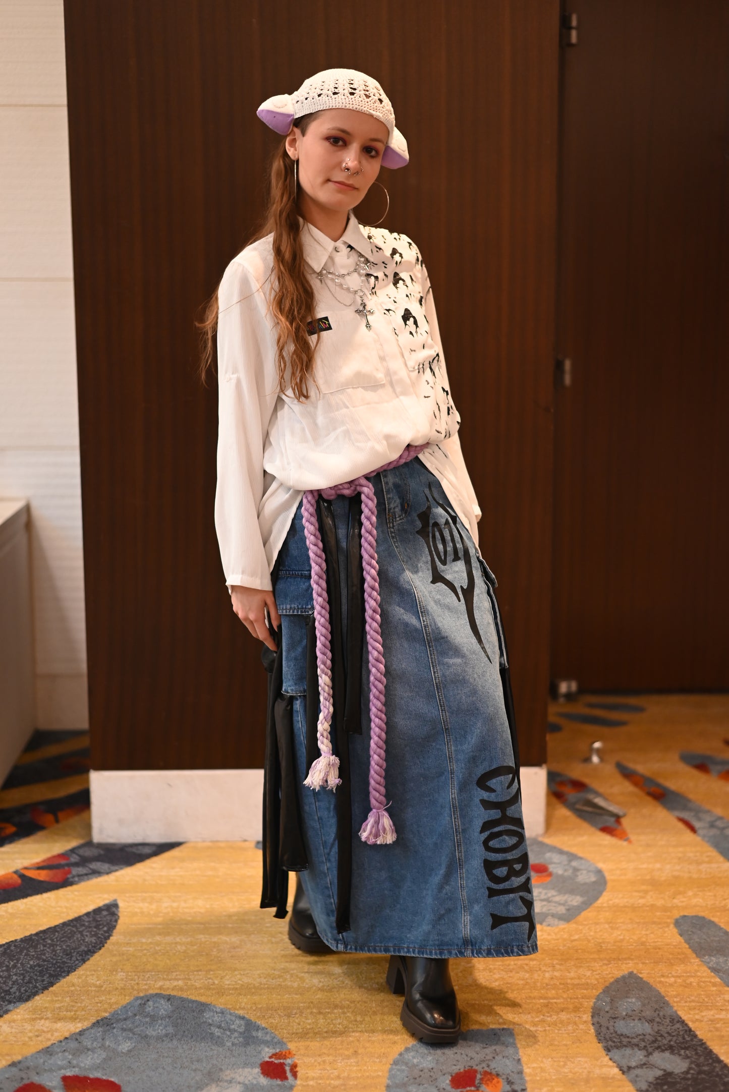 MAXI CHOBIT CPU SKIRT