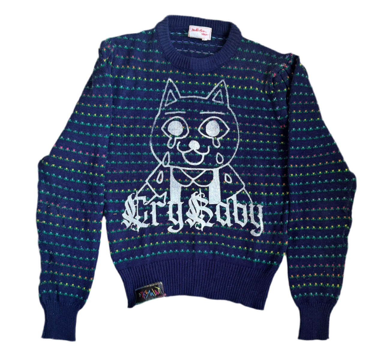 CRYBABY CAT #2 GRANNY SWEATER EDITION