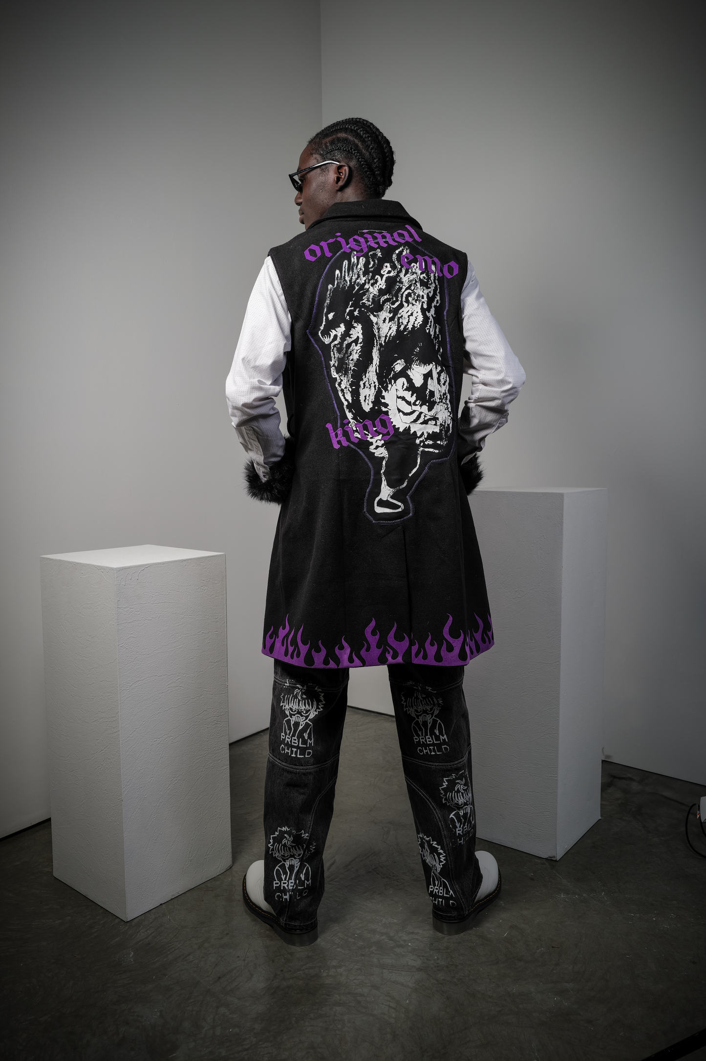ORIGINAL EMO KING PEA-VEST TRENCH