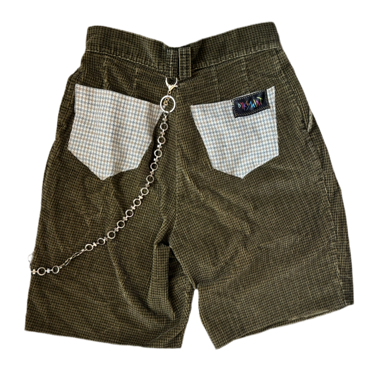 OUJI LIGHT ACADEMIA CORDOROY SHORTS—NYFW