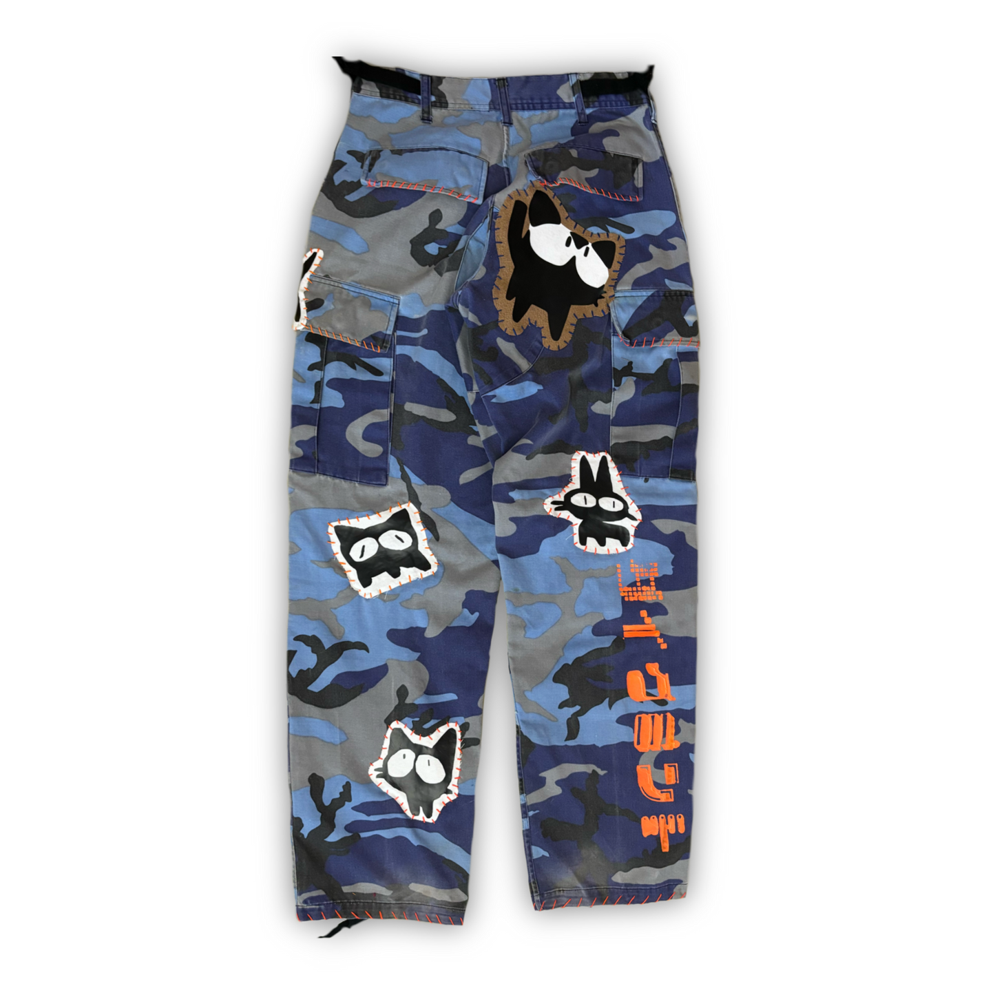 CAT CAMO CARGO PANTS