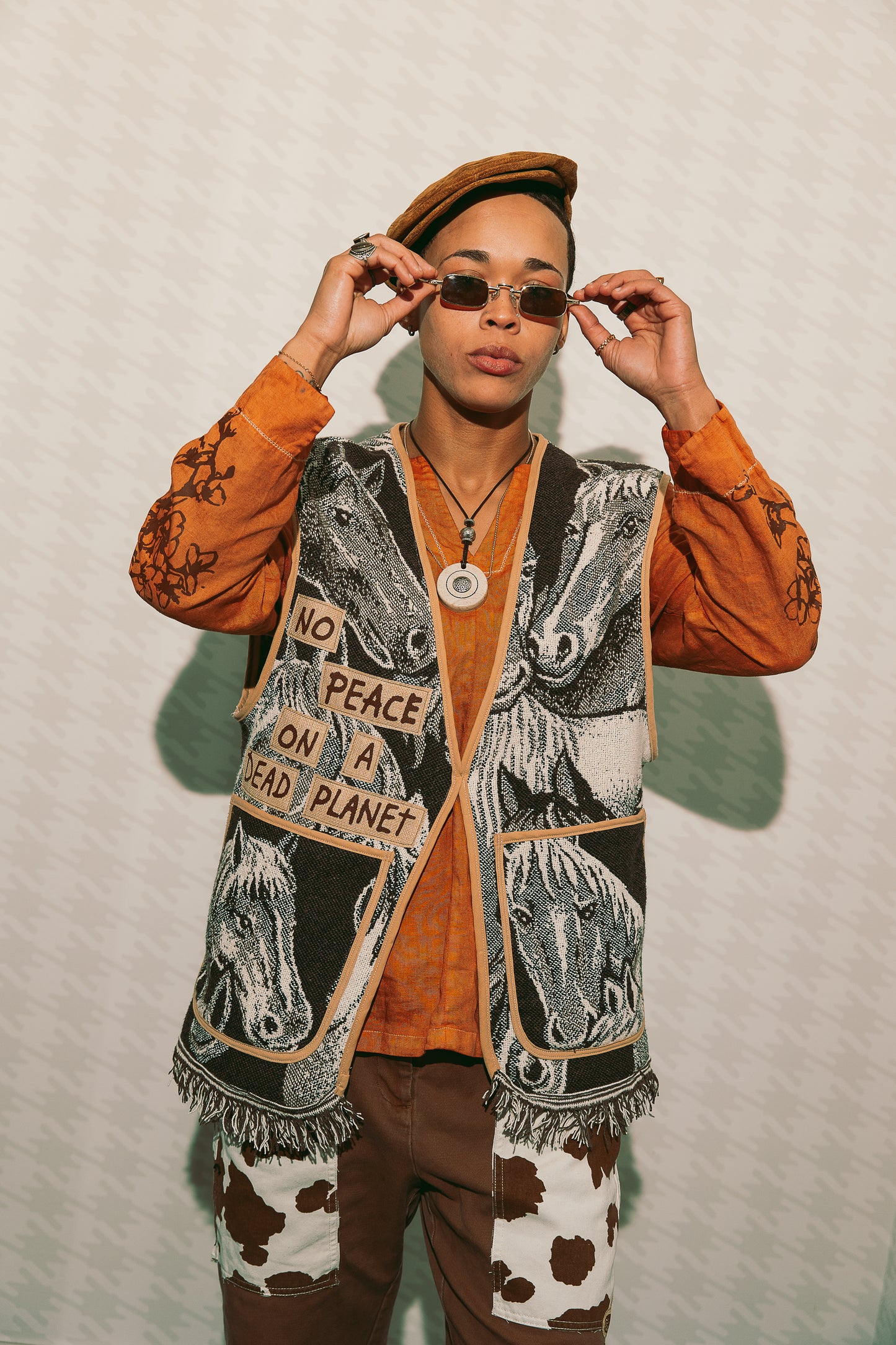 UNGOVERNABLE STALLION TAPESTRY VEST