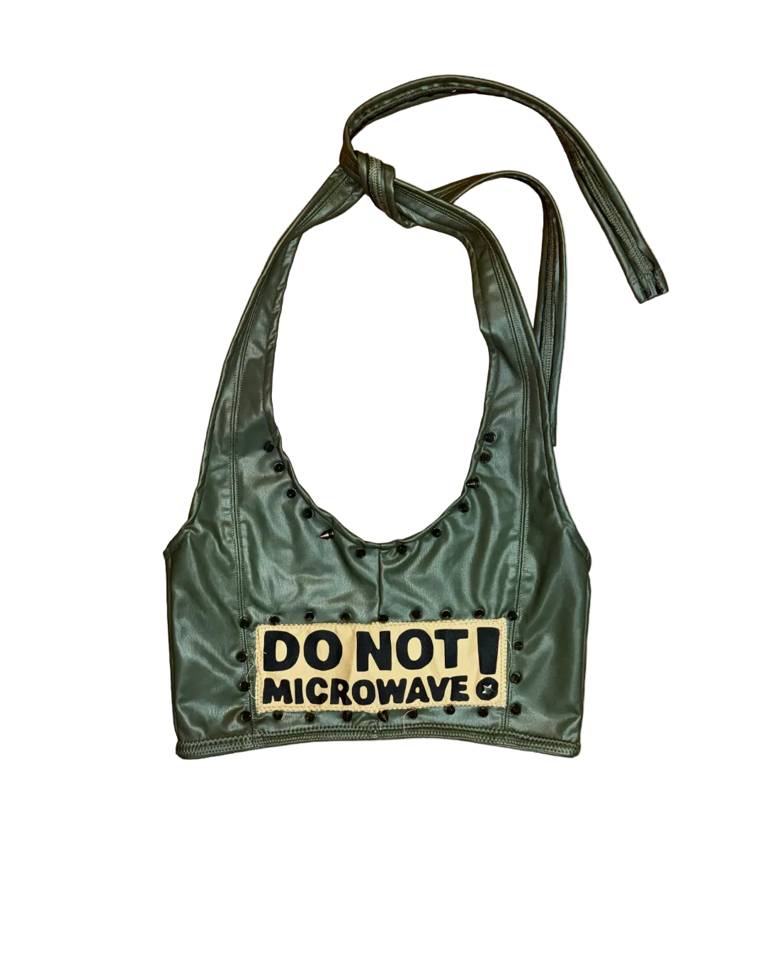 DO NOT MICROWAVE HALTER