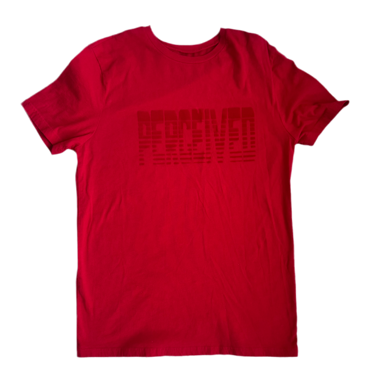 PERCEIVED RED TEE