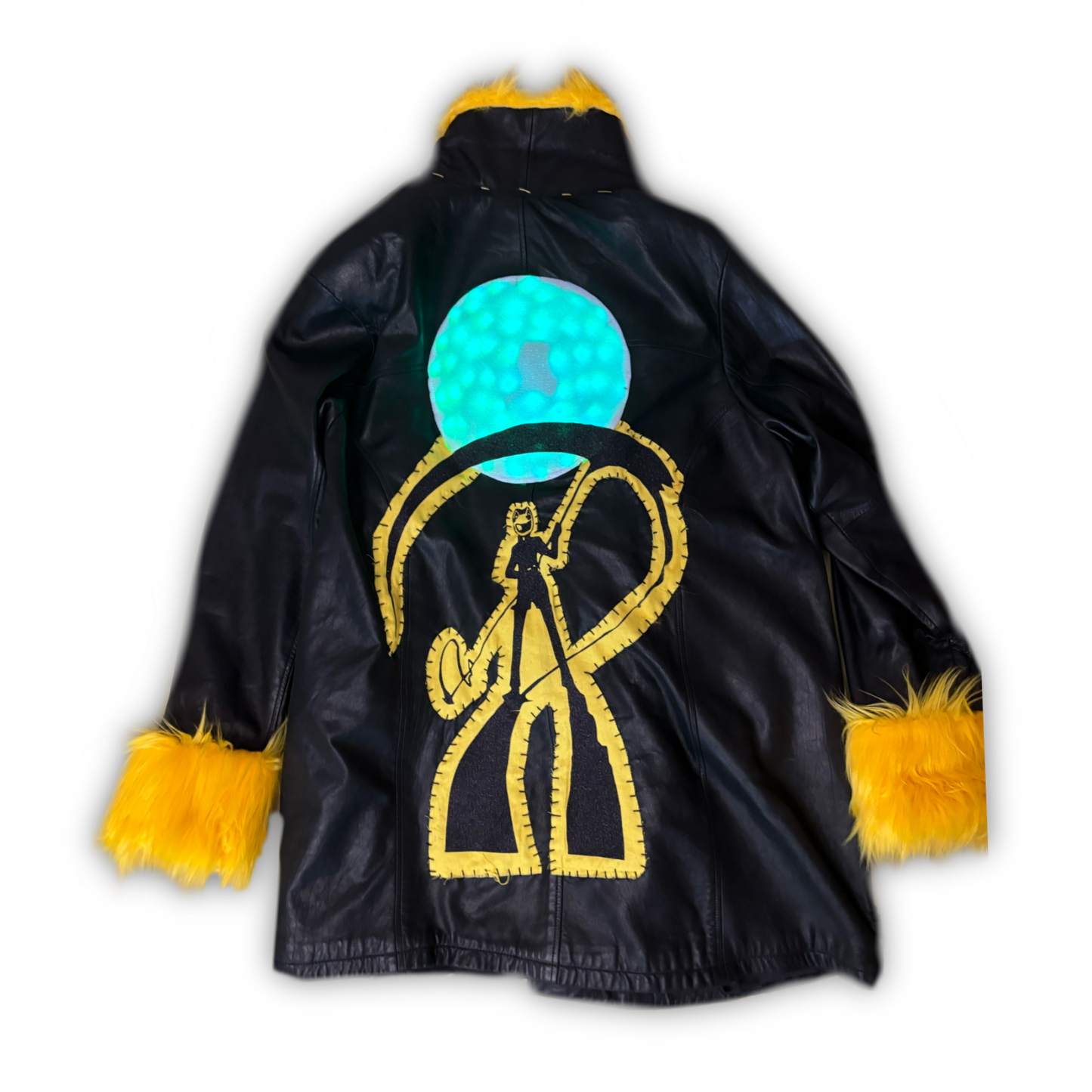 GLOWING LEATHER CATGIRL JACKET