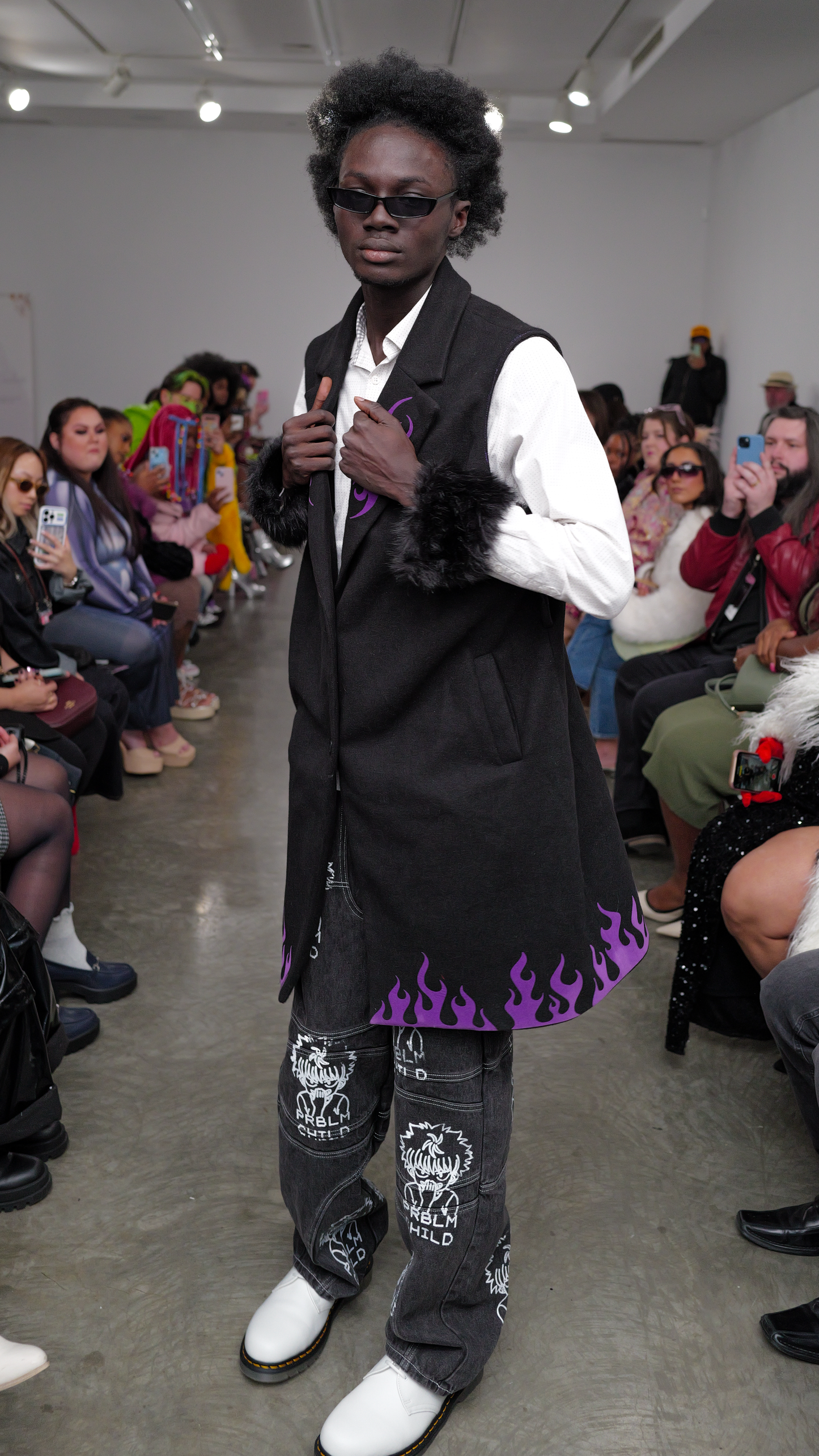 ORIGINAL EMO KING PEA-VEST TRENCH