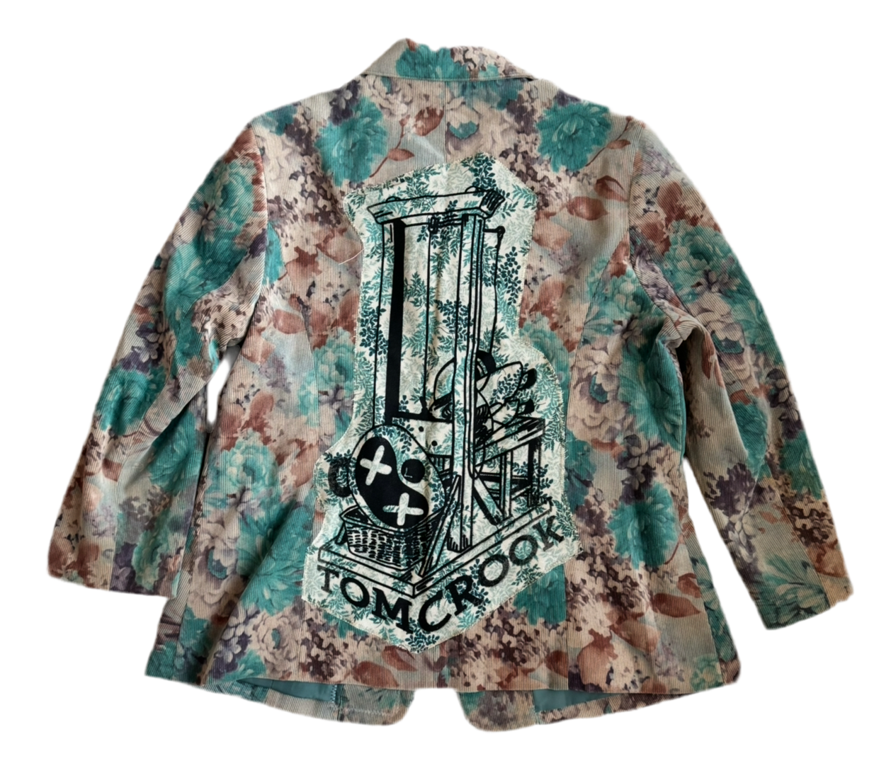 TOM CROOK FLORAL BLAZER