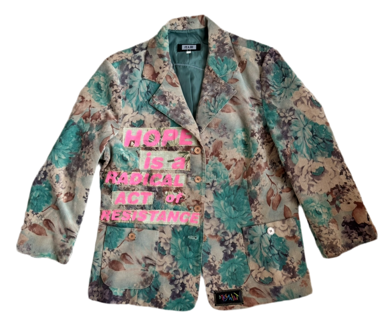 TOM CROOK FLORAL BLAZER