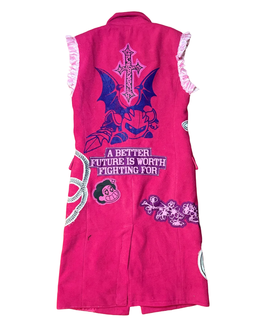 MAGENTA KNIGHT PEA-TRENCH