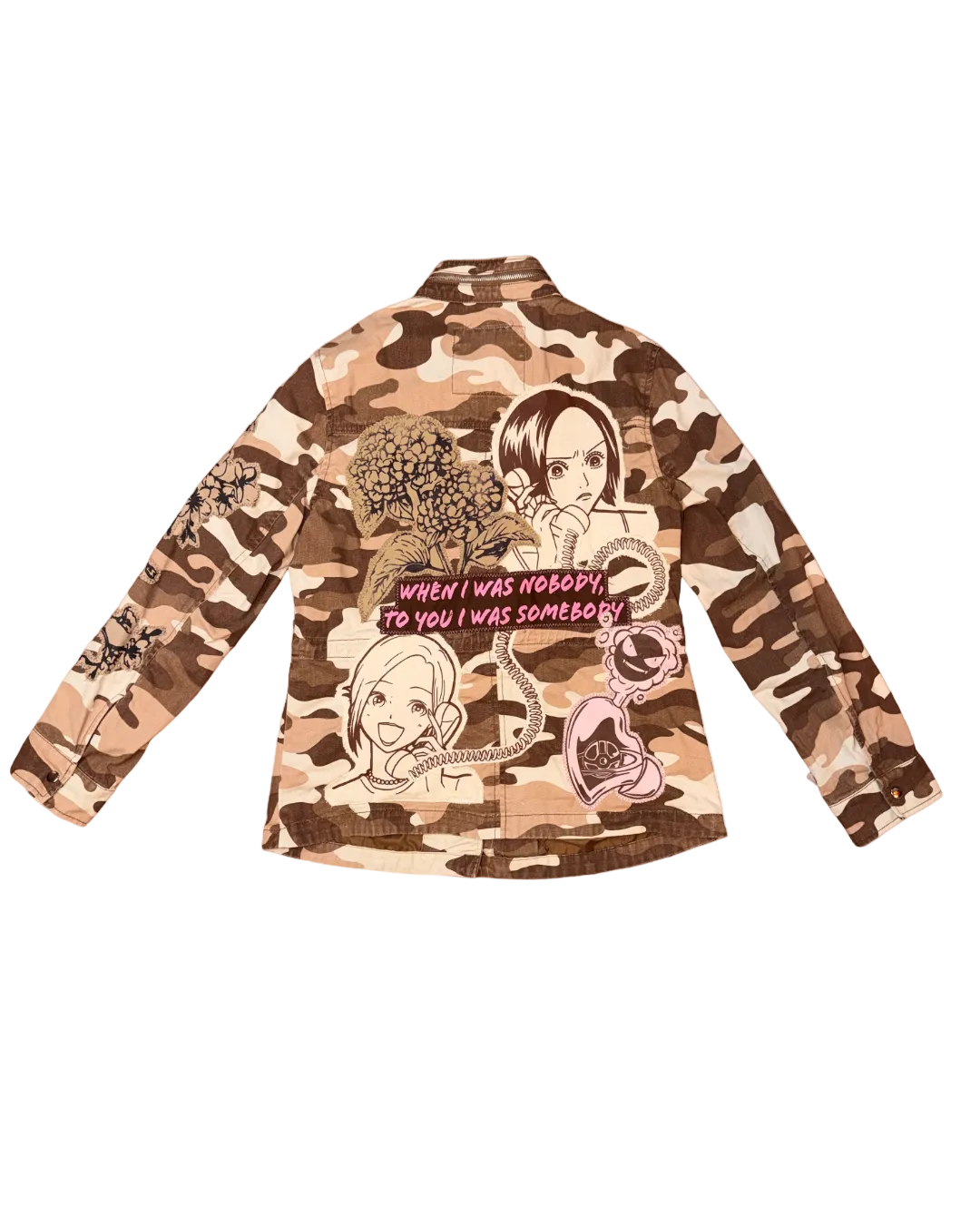 CHOCOLATE Y2K CAMO JACKET