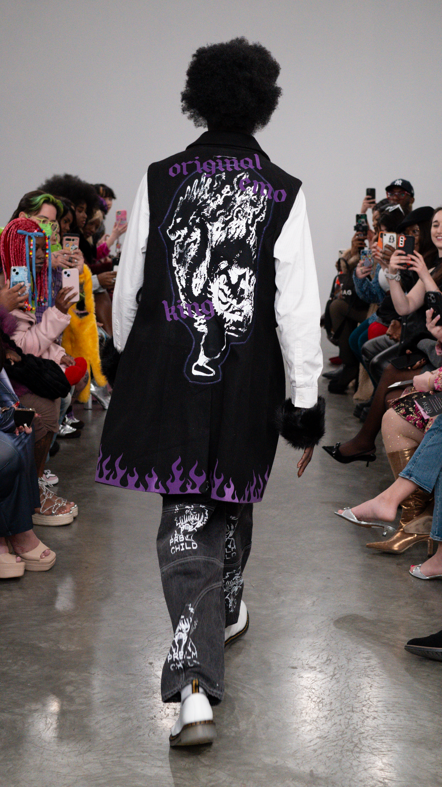 ORIGINAL EMO KING PEA-VEST TRENCH