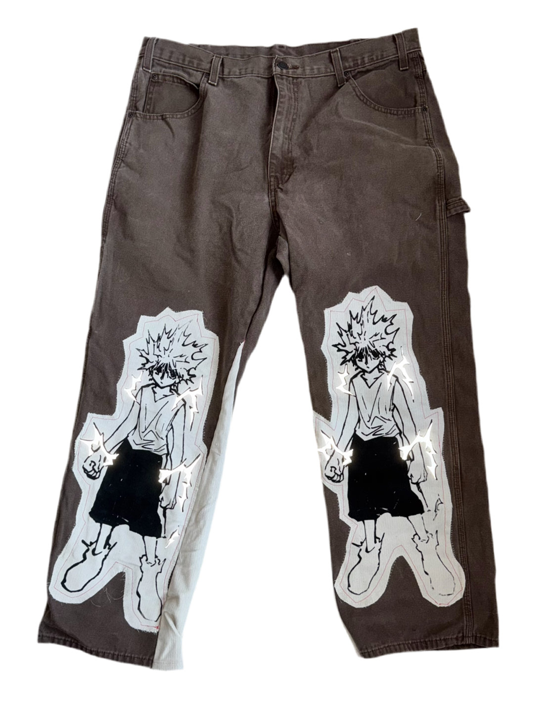 GOIN GODSPEED ON SPIDERS CARGO PANTS