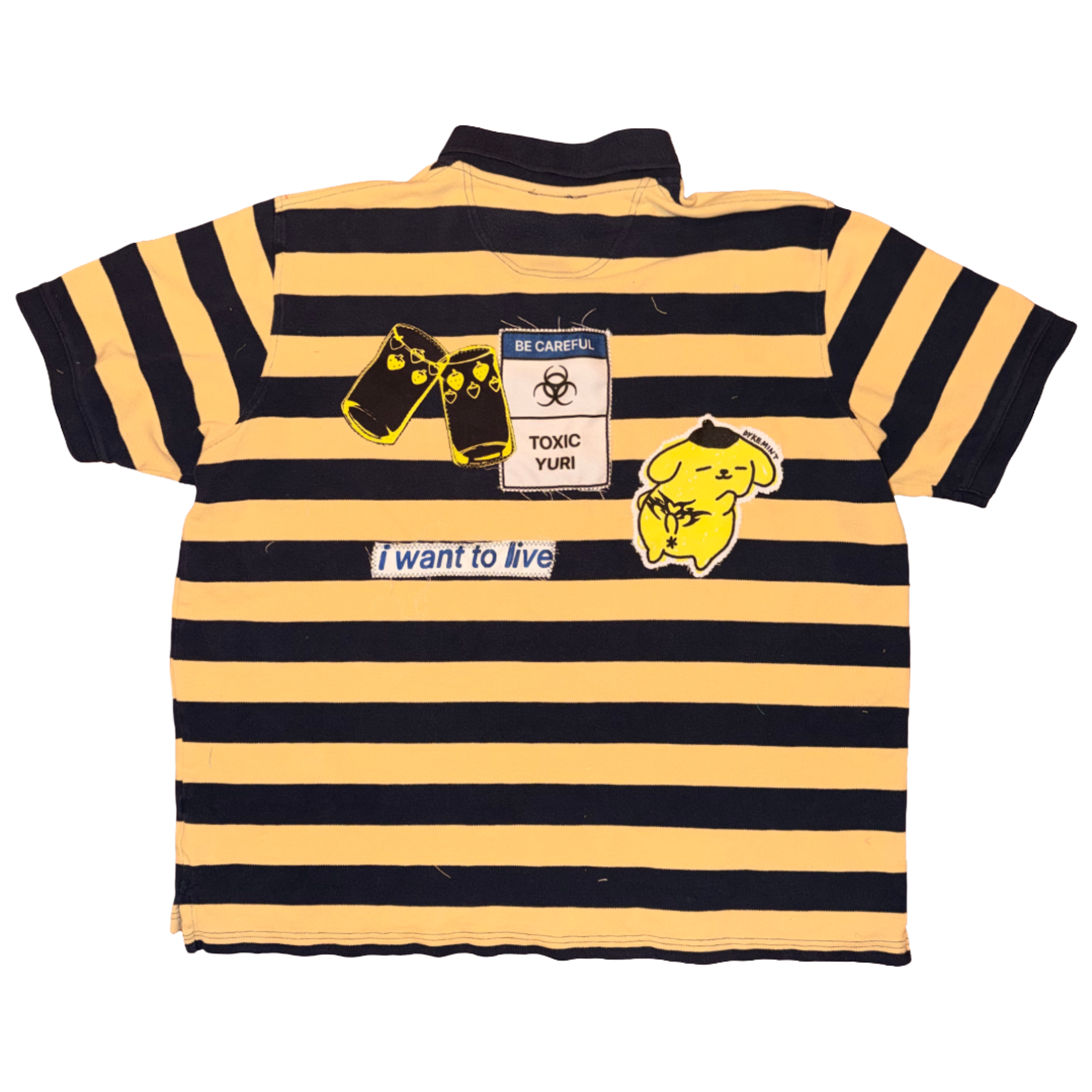 BUFF DUCK STRIPED POLO
