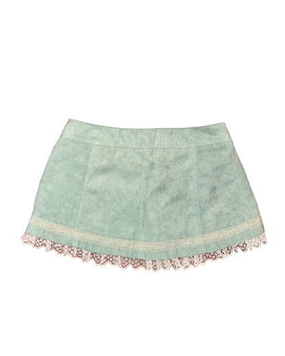 RADICALLY SOFT SUEDE MINI SKIRT