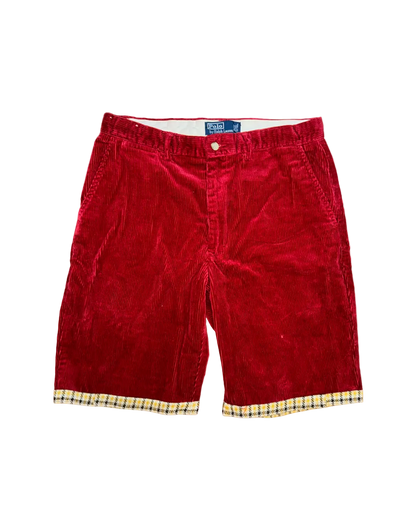 SEIZE THE MEANS OF FEELING CORD SHORTS