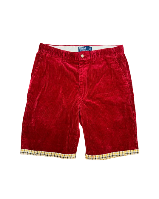 SEIZE THE MEANS OF FEELING CORD SHORTS