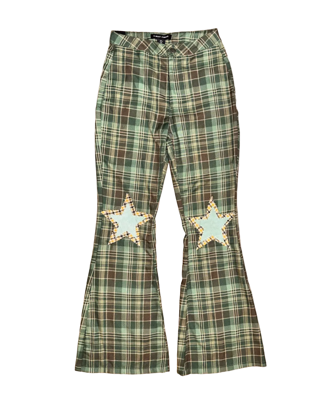 PLAID STAR PANTS