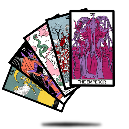 TRADITIONAL STYLE BGDND TAROT CARDS