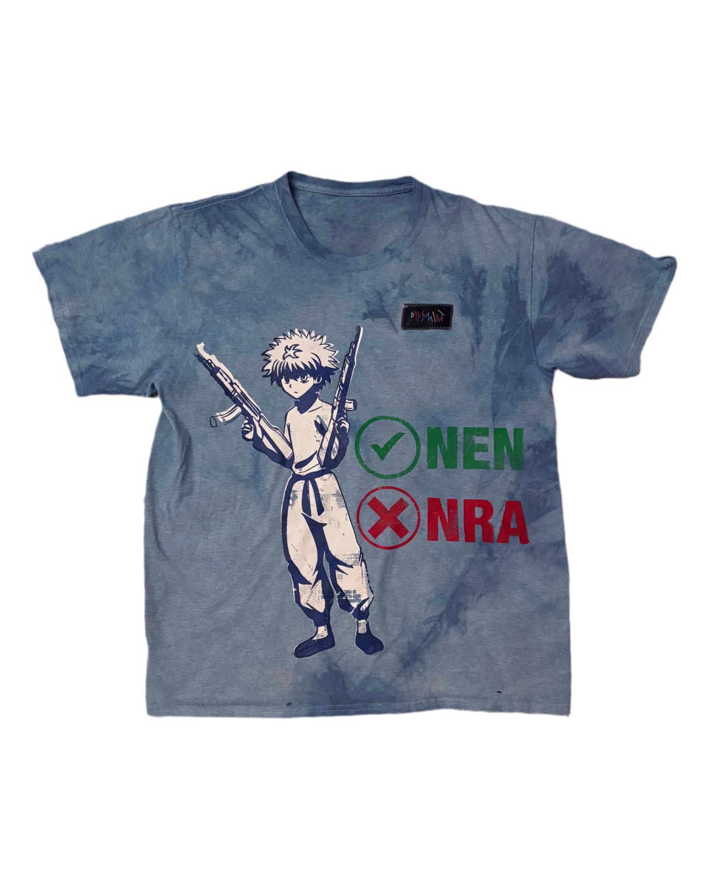ZOL-FUCK THE NRA —OCEAN-TIDE DYE