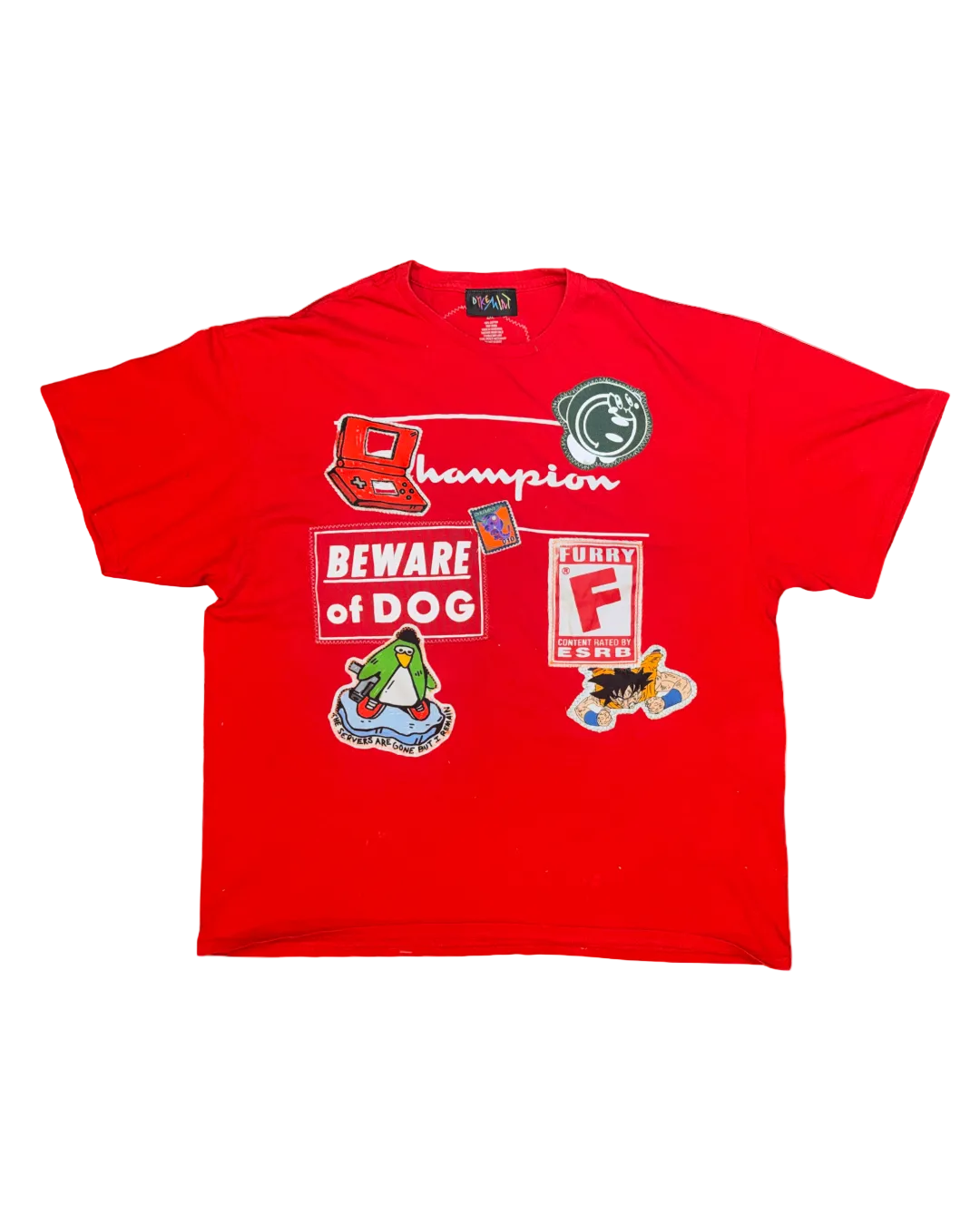 CHAMPION GAME-BOY PATCH TEE