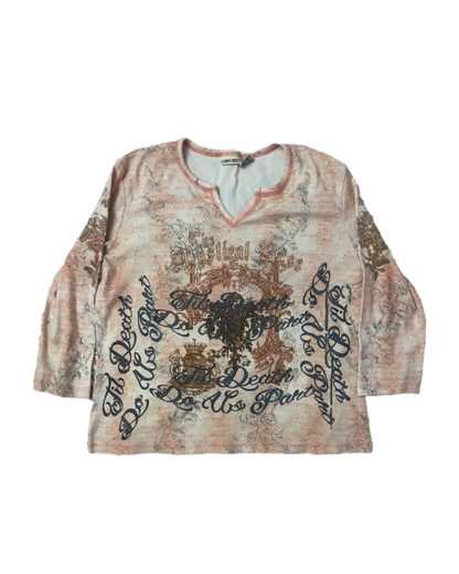 Y2K GOTH SHOJO NANA LONGSLEEVE