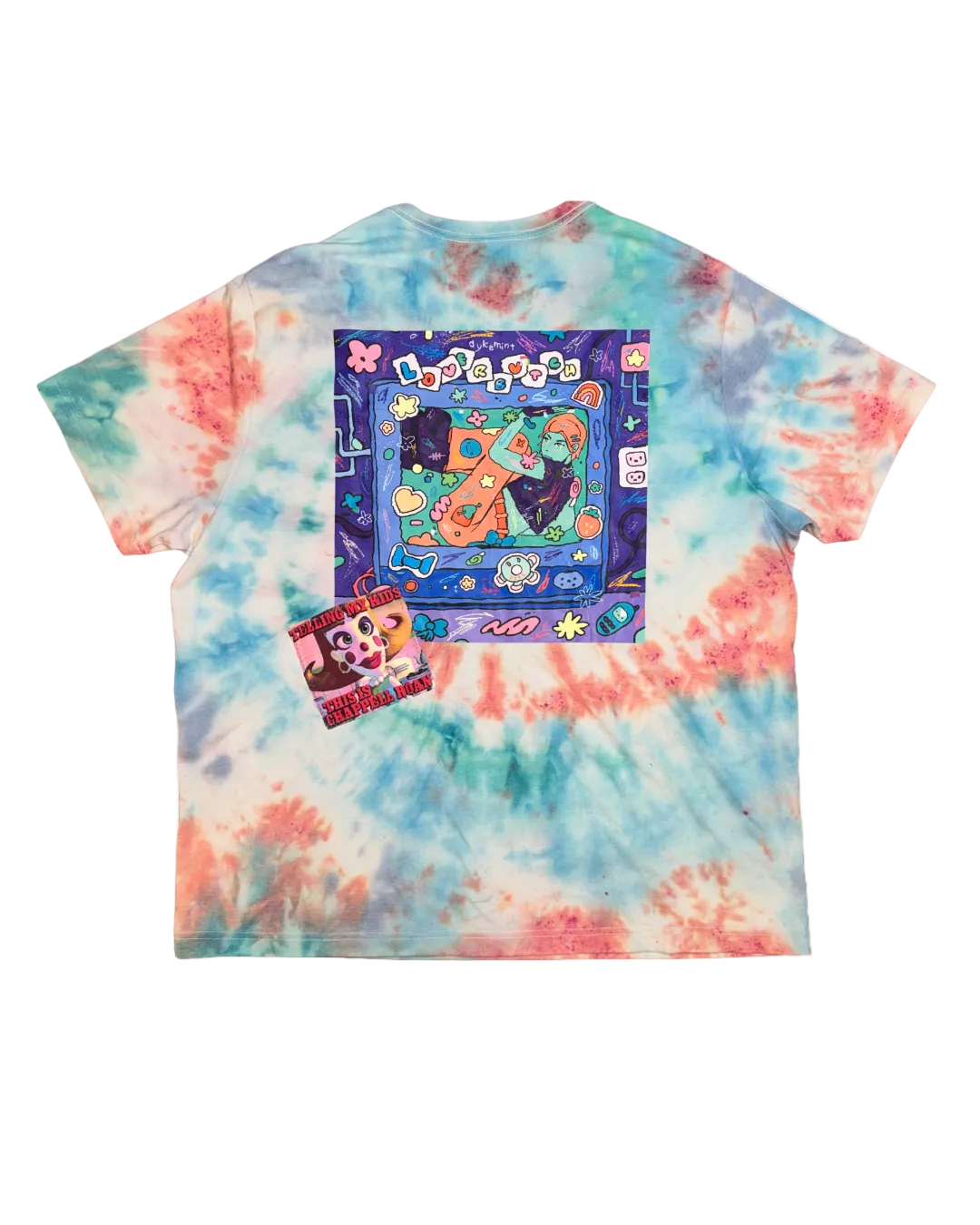 SAPPHIC SPEEDWAY TIE DYE