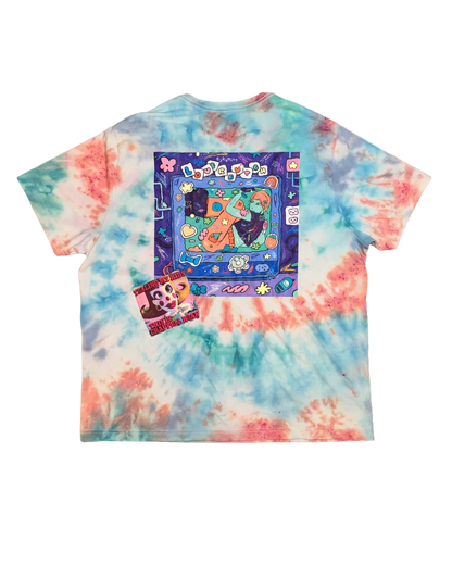 SAPPHIC SPEEDWAY TIE DYE