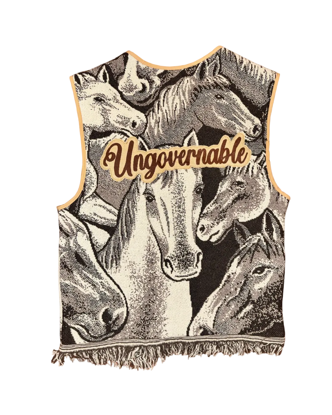 UNGOVERNABLE STALLION TAPESTRY VEST