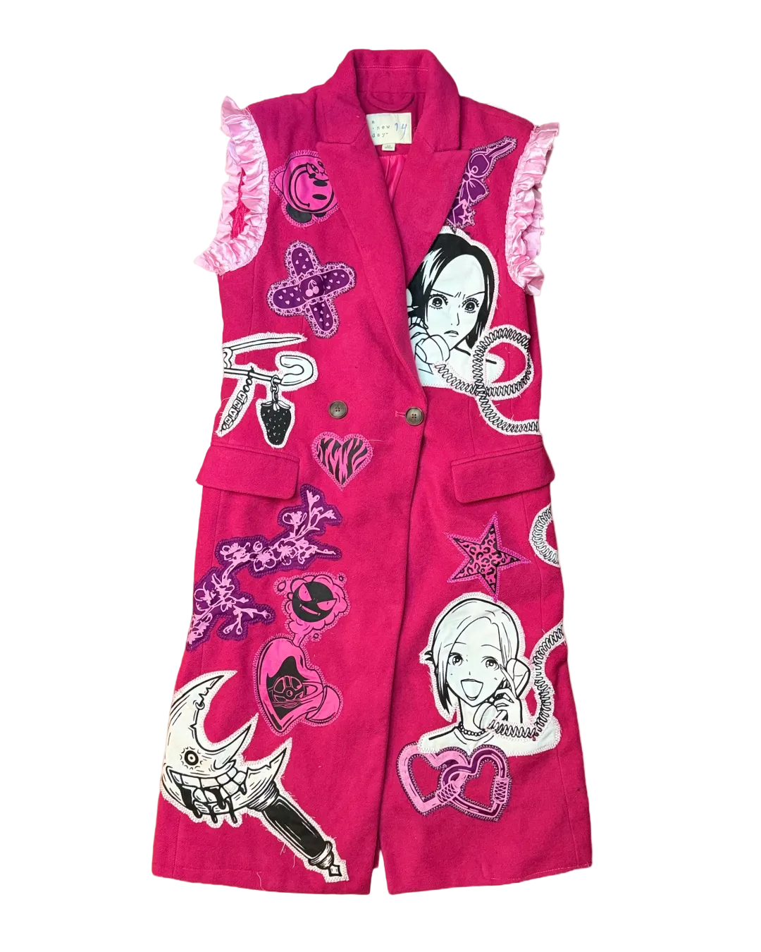 MAGENTA KNIGHT PEA-TRENCH