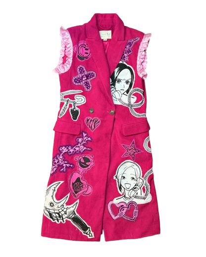 MAGENTA KNIGHT PEA-TRENCH