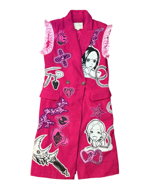 MAGENTA KNIGHT PEA-TRENCH