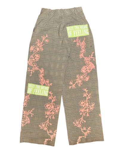 WIDE LEG SAKURA GOLF PANTS