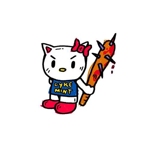 GOODBYE KITTEN STICKER