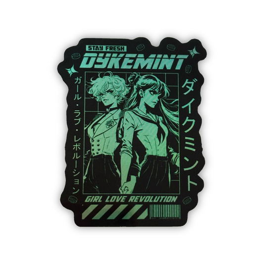 DYKEMINT GIRLS STICKER