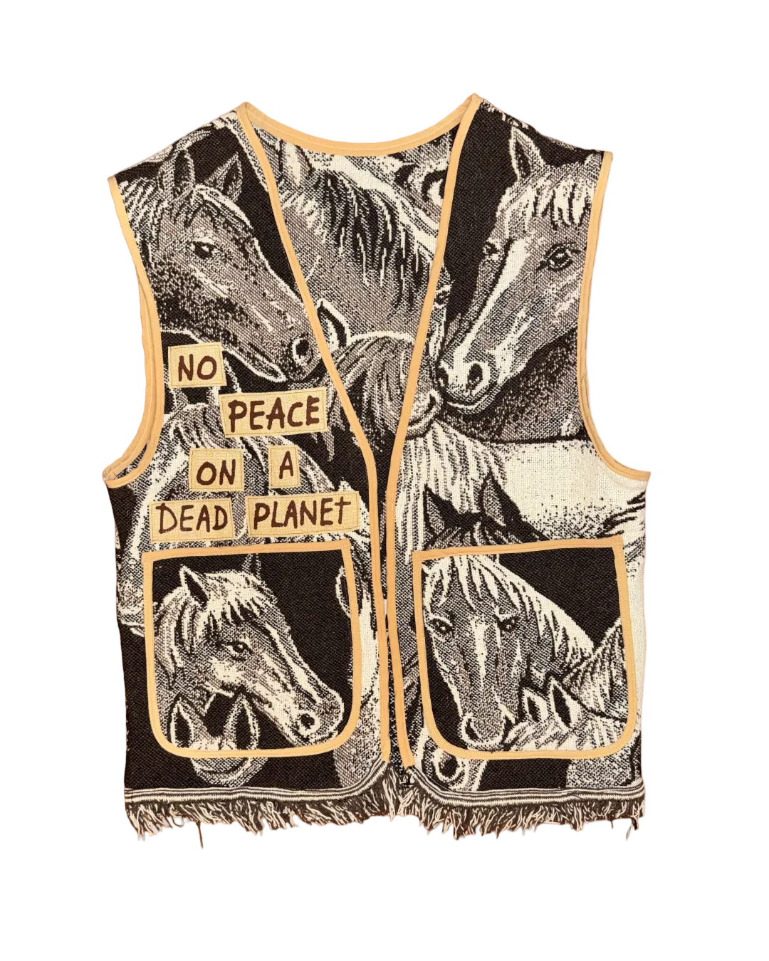 UNGOVERNABLE STALLION TAPESTRY VEST