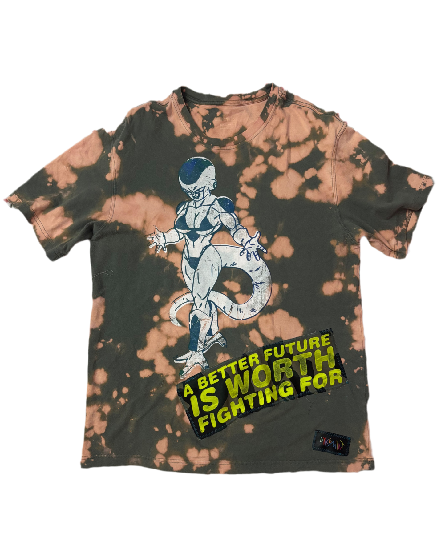 FRIEZA’s FINAL FORM TEE —ARMY ACID WASH