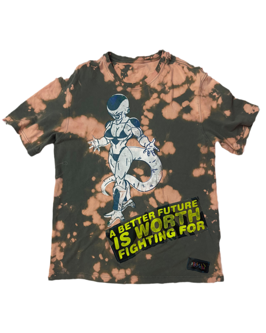 FRIEZA’s FINAL FORM TEE —ARMY ACID WASH