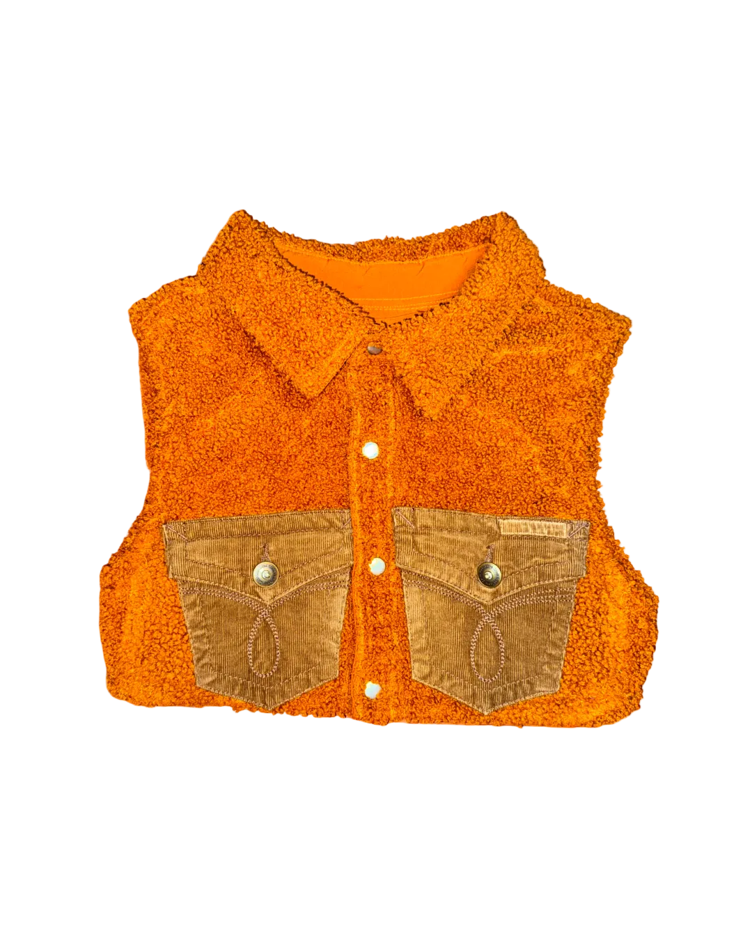 STEAL JOY SHERPA CROP VEST