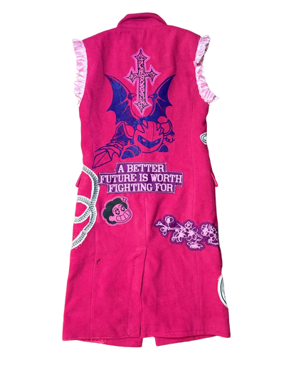 MAGENTA KNIGHT PEA-TRENCH