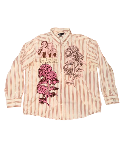 STRIPED NEAPOLITAN COWBOY BUTTON DOWN