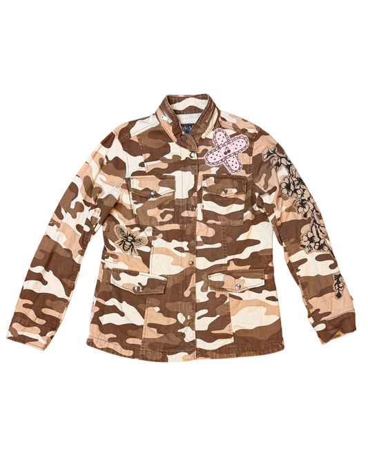 CHOCOLATE Y2K CAMO JACKET