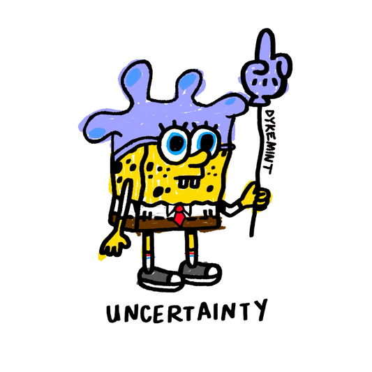 DISSOCIATIVE SPONGE STICKER