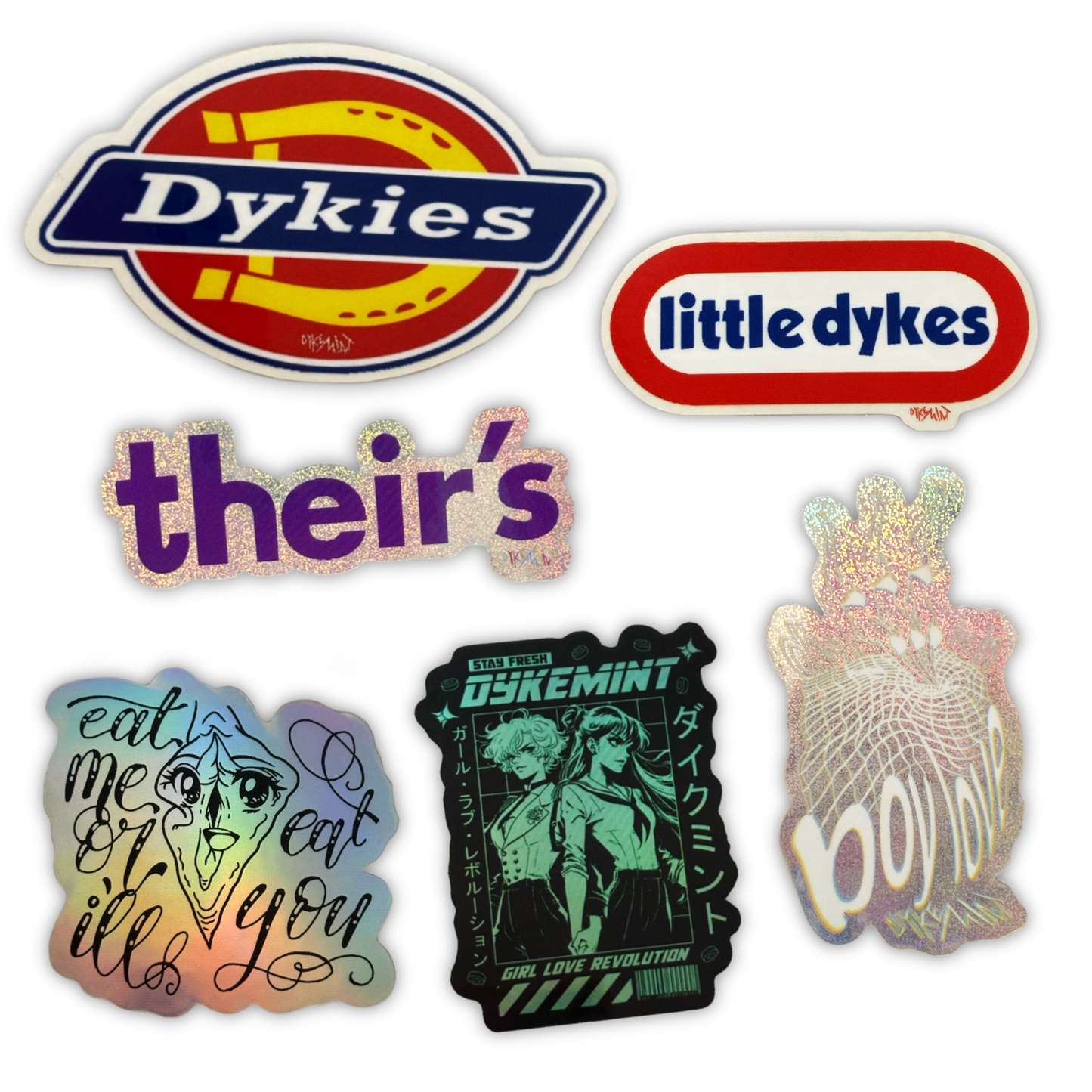 GAY STICKER PACK