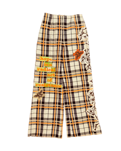 RADICAL HOPE TRUE VINTAGE PLAID PANTS