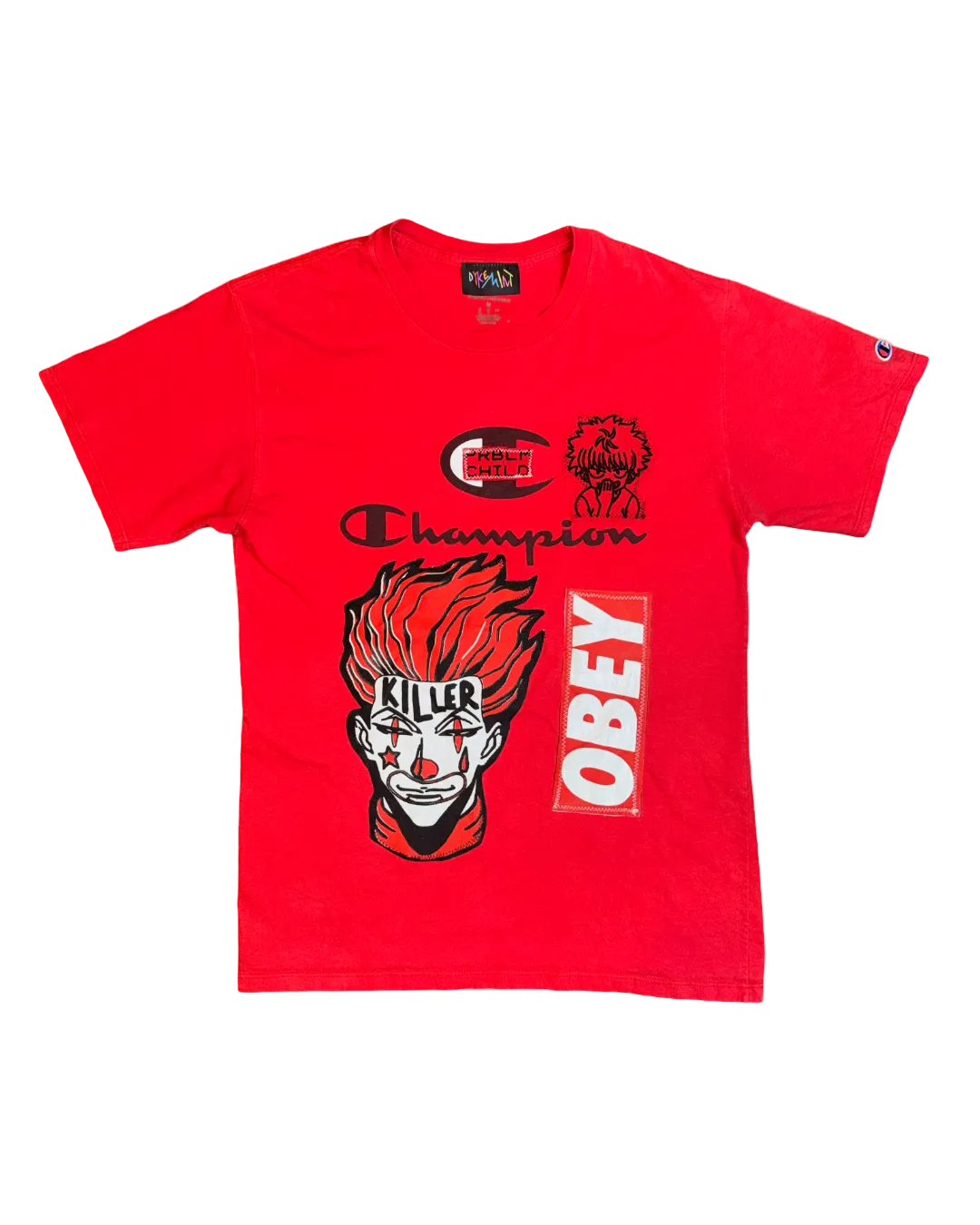 CLOWN OBEY CHAMPION TEE